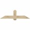 Ekena Millwork Eugene Rough Sawn Timber Gable Bracket, Douglas Fir, 60"W x 17"H x 6"D x 6"F, 7/12 Pitch GBW060X17X0606EUG00RDF - alternate 1